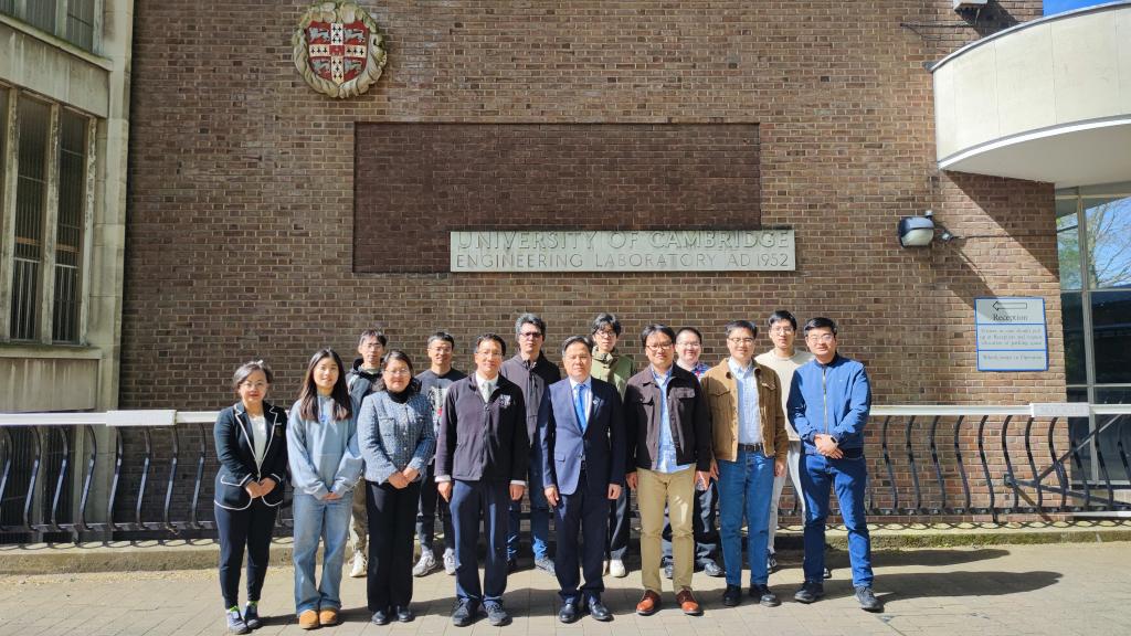 党委书记狄生奎访问英国剑桥大学、英国卡迪夫大学和法国贝桑松大学