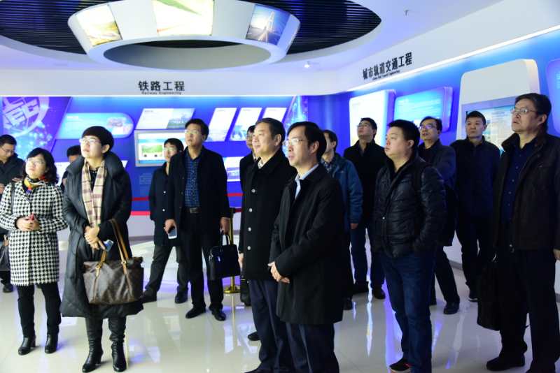 党建武副校长带队赴中国中铁二院调研