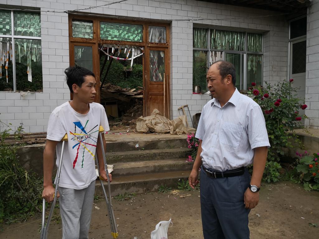 张国珍副校长赴康乐县检查指导我校驻村帮扶工作