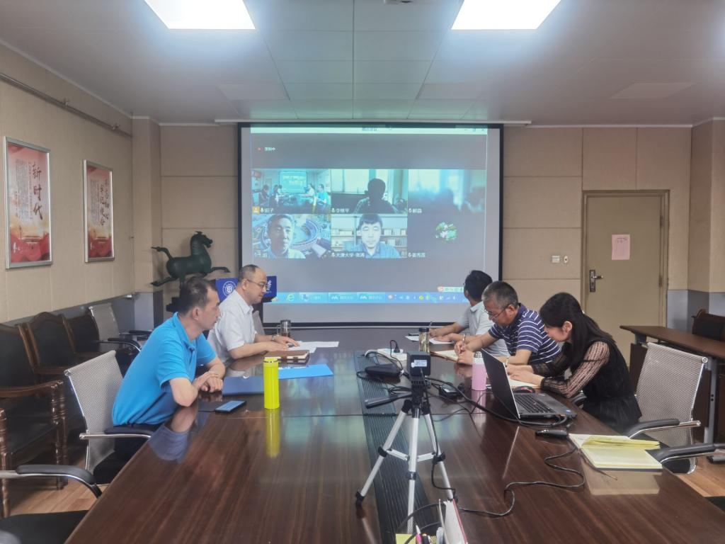 自动化学院与天津大学电气自动化与信息工程学院召开合作交流研讨会